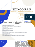 Inducción SST - Edinco SAS