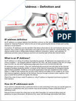 What Is An IP Address - Definition and Explanation