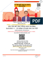 BÀI TẬP BỔ TRỢ TIẾNG ANH GLOBAL SUCCESS 11 - CẢ NĂM CÓ ĐÁP ÁN CHI TIẾT