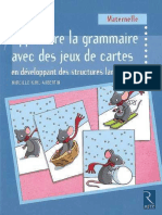 Apprendre La Grammaire Avec Des Jeux de Cartes Maternelle Retz