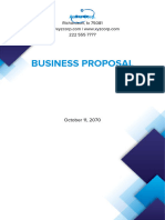 Business Proposal Template