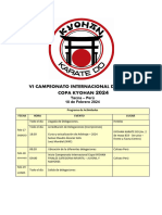 Campeonato Internacional de Karate Copa Kyohan 2024 1