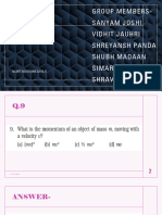 Physics Force and Laws of Motion Q/ans