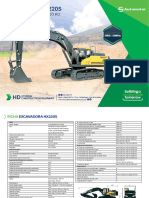 Ficha Técnica Excavadora HX220S 2