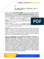 Formato de Convenio Privado - Con Nota de ARL