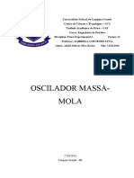 Oscilador Massa-Mola - ADRIEL