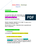 Clase 2 - Propedéutica y Semiología