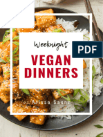 Weeknight Vegan Dinners by @connoisserusveg