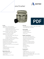 Kodiak Cone Crusher k500 Spec Sheet English