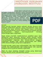 1.4.f.2. Teori Motivasi, Hukuman Dan Penghargaan, Restitusi