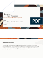 Oracle EAM New Features