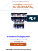 Test Bank For Paramedic Care: Principles and Practice, Vols. 1-5, 5th Edition, Bryan E. Bledsoe, Robert S. Porter, Richard A. Cherry