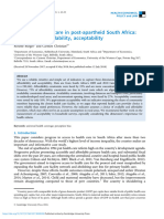 Access To Health Care in Postapartheid South Africa Availability Affordability Acceptability