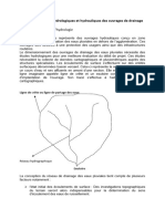 Chap IV Diemnsionnement Ouvrage de Drainage