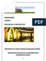 Project Report of Management