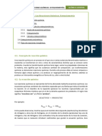 Tema 2. - Las Reaccions Químicas. Estequiometría