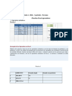 EJERCICIOS PRACTICOS OPERADORES Bien