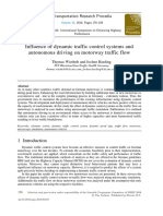 Influence of Dynamic Traffic Control Systems and Aut - 2016 - Transportation Res