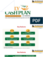 Shriram Life Early Cash Plan Website Version V 1.1 PPT 0