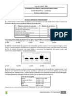 Lista de Exercicios Porcentagem - Aulao Matematica ENEM 2021