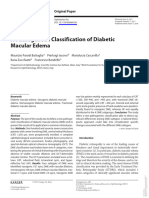 A Pathogenetic Classification of Diabetic Macular Edema