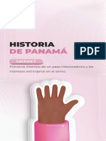 Lectura - U5.1 - Primeros Intentos de Un Paso Interoceã¡nico y Los Intereses Extranjeros en El Ist