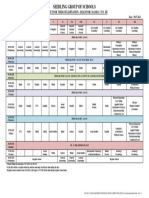 Date Sheet - Term - 1