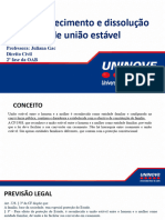 Reconhecimento e Dissolução de União Estável - Oab 2 Fase