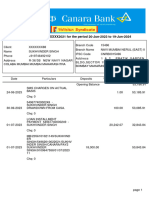 Canara - Loan STMNT