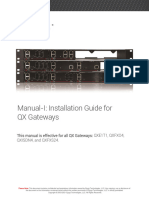 Manual-I - Installation Guide For QX Gateways