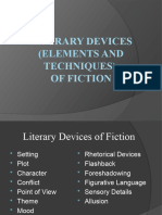 Literary Devices of Fiction