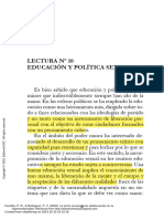 Lectura Nº10 Educación y Politica Sexual