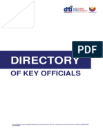 DTI Directory of Key Officials As of 24 June 2024