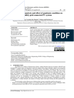 Performance Analysis and Effect of Pandemic Condition On Utility Grid Connected PV System