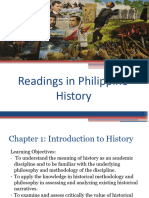 I. Introduction To History