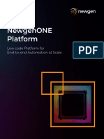 Brochure - NewgenONE Platform - v7.0 - Spread