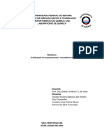 Universidade Federal de Sergipe Centro de Ciências Exatas E Tecnologia Departamento de Química-Dqi Laboratório de Química