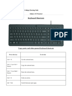 Keybord Shortcuts