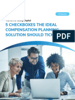 Checkboxes For Compensation Planning