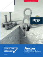 Ancon Unilift Lifting Systems