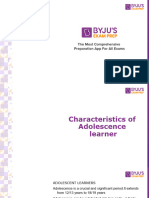 Characteristics of Adolescence Learner and Adult Learner 1632676942275