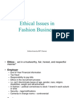 Ethical Issues in Fashion