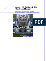 Full Download Management 11th Edition Griffin Solutions Manual All Chapter 2024 PDF