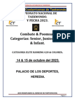 Invitacion Campeonato Nacional V Fecha Del 2023