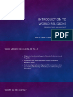 Week 2 - Religious Studies