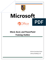 Office 2016 Outline