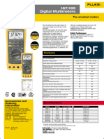 FLUKE 187 189 Comparative