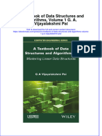 Full Download A Textbook of Data Structures and Algorithms, Volume 1 G. A. Vijayalakshmi Pai File PDF All Chapter On 2024