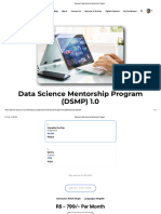 DSMP 1.0 CampusX Data Science Mentorship Program