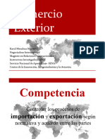 COMPETENCIA Comercio Exterior